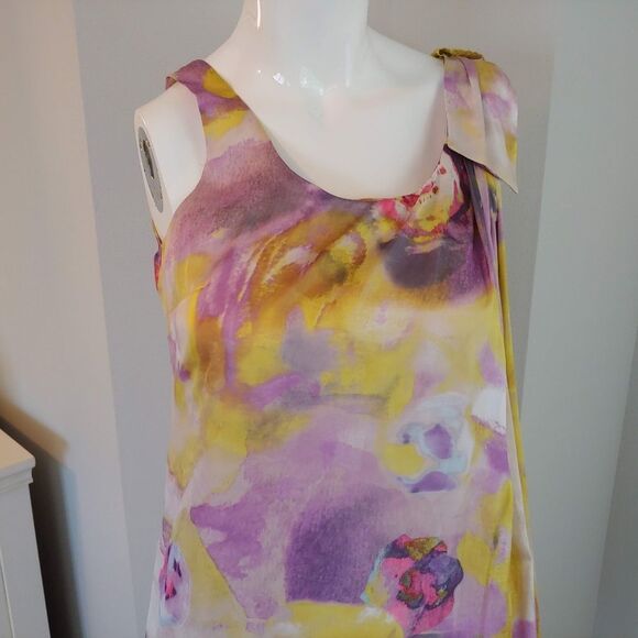 Womens 4 H&M dress sleeveless floral‎ - Picture 4 of 8